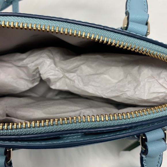 Medium dome satchel Kate spade seaside blue new - Picture 4 of 8